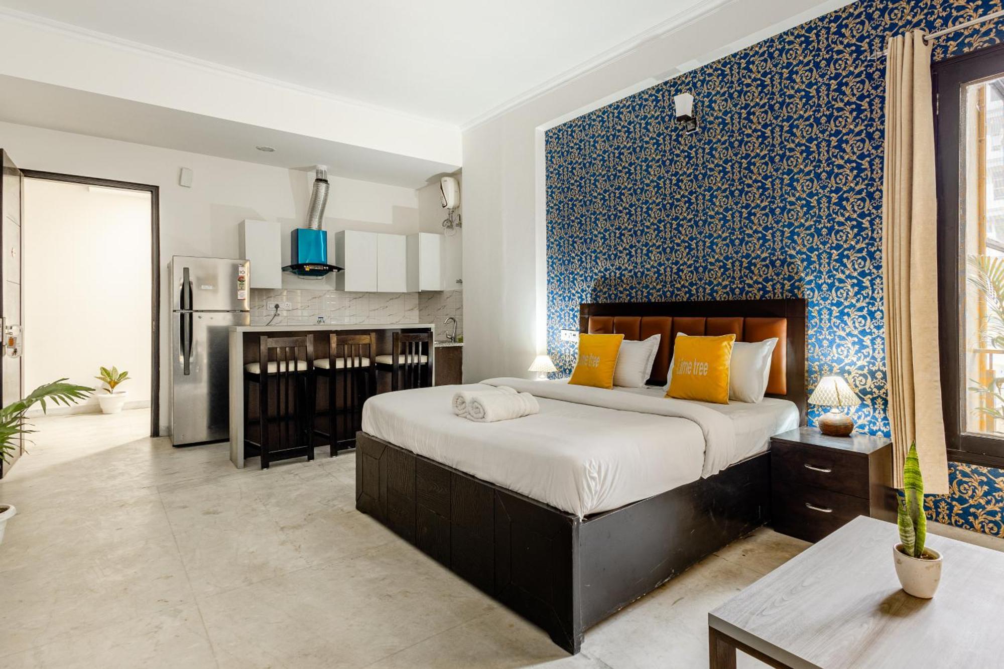 Lime Tree Service Apartment Golf Course Road, Gurgaon Buitenkant foto