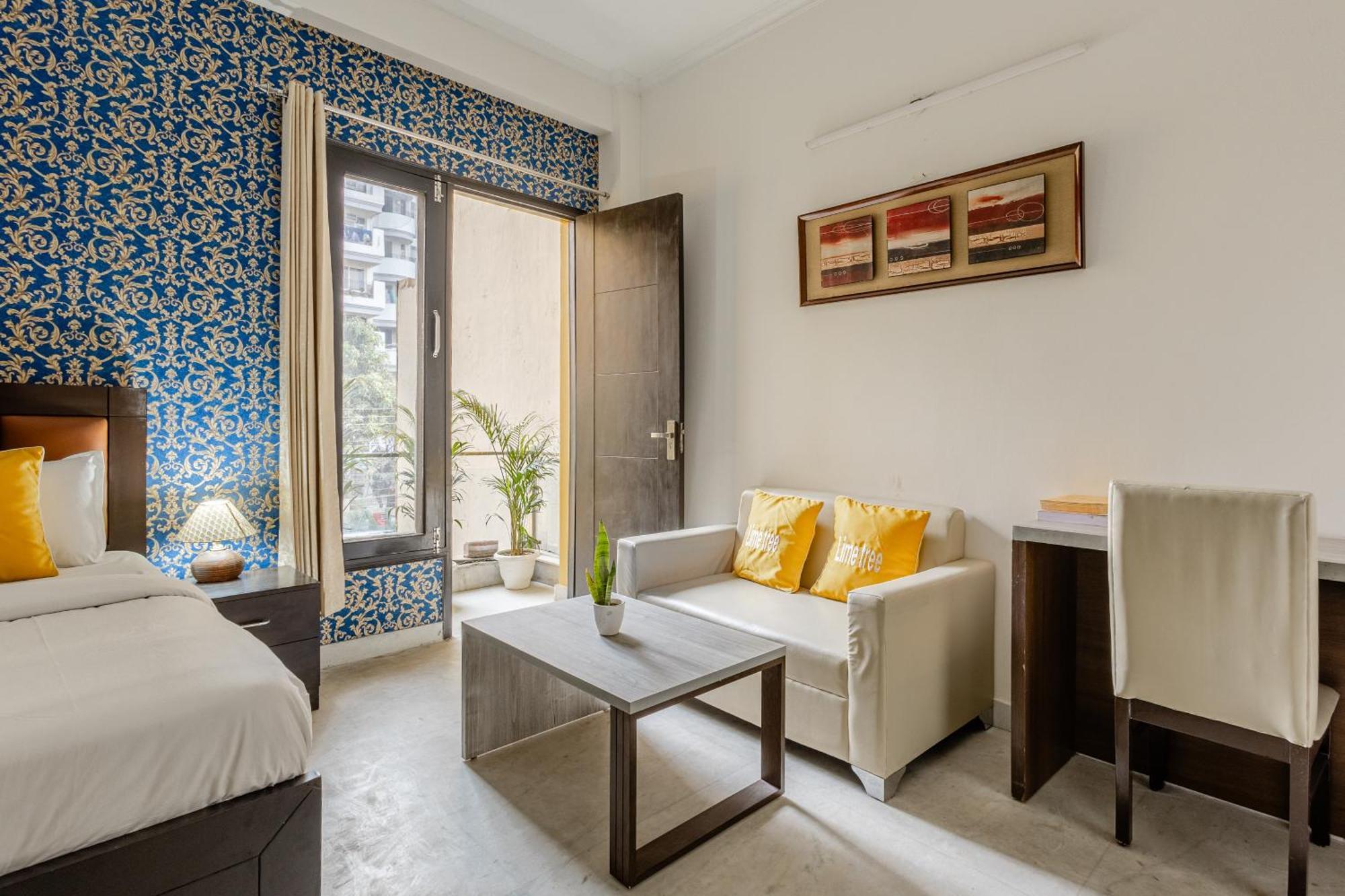 Lime Tree Service Apartment Golf Course Road, Gurgaon Buitenkant foto
