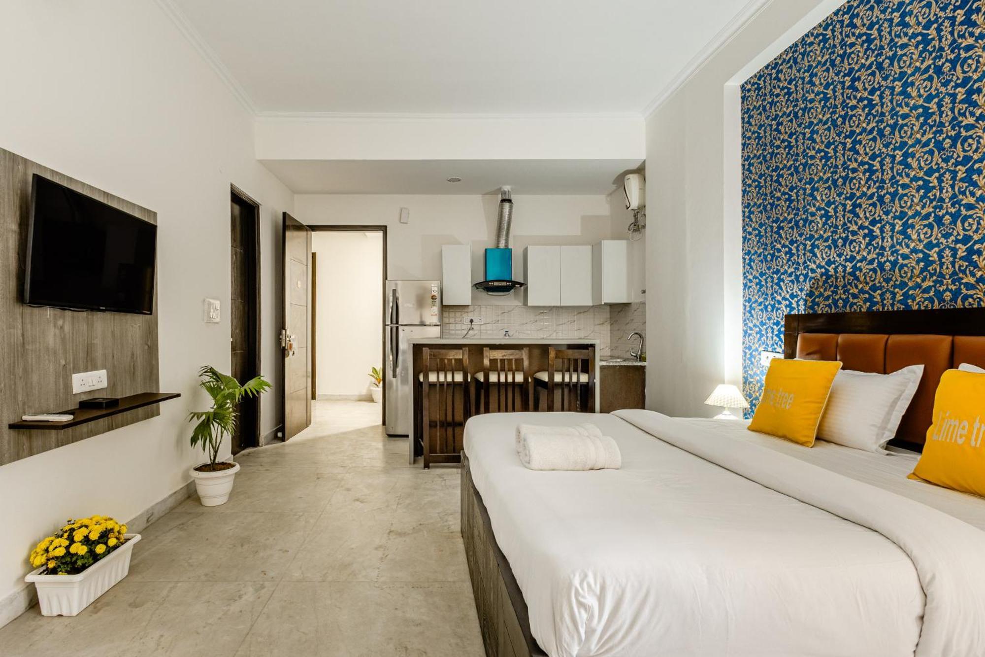 Lime Tree Service Apartment Golf Course Road, Gurgaon Buitenkant foto