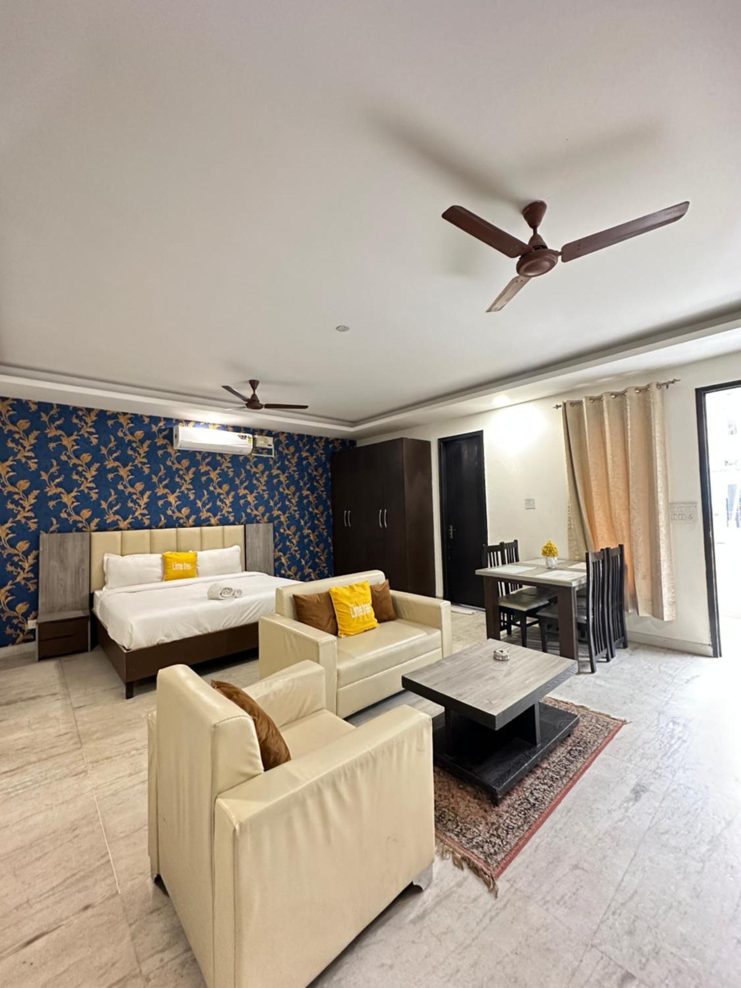 Lime Tree Service Apartment Golf Course Road, Gurgaon Buitenkant foto