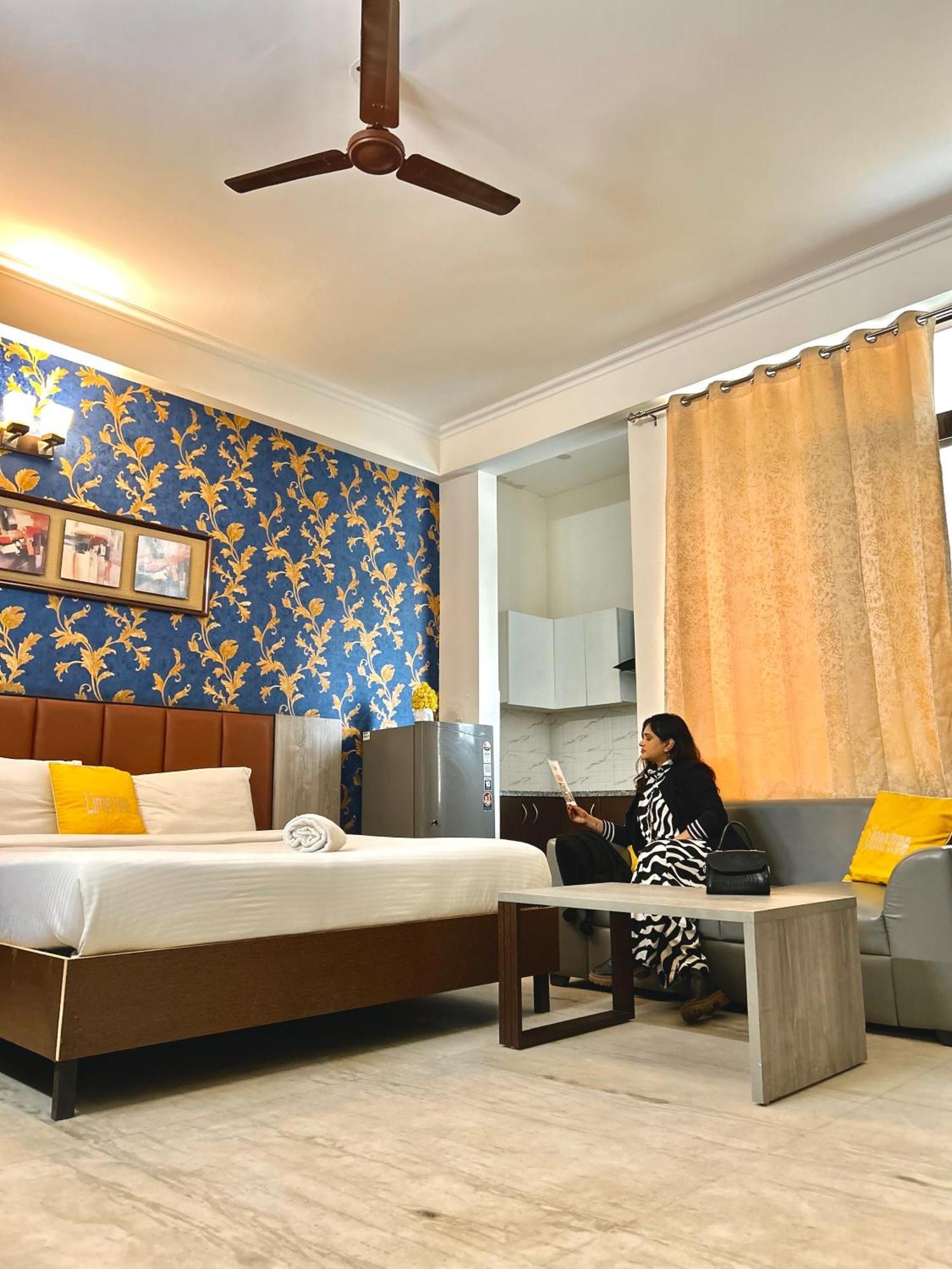 Lime Tree Service Apartment Golf Course Road, Gurgaon Buitenkant foto