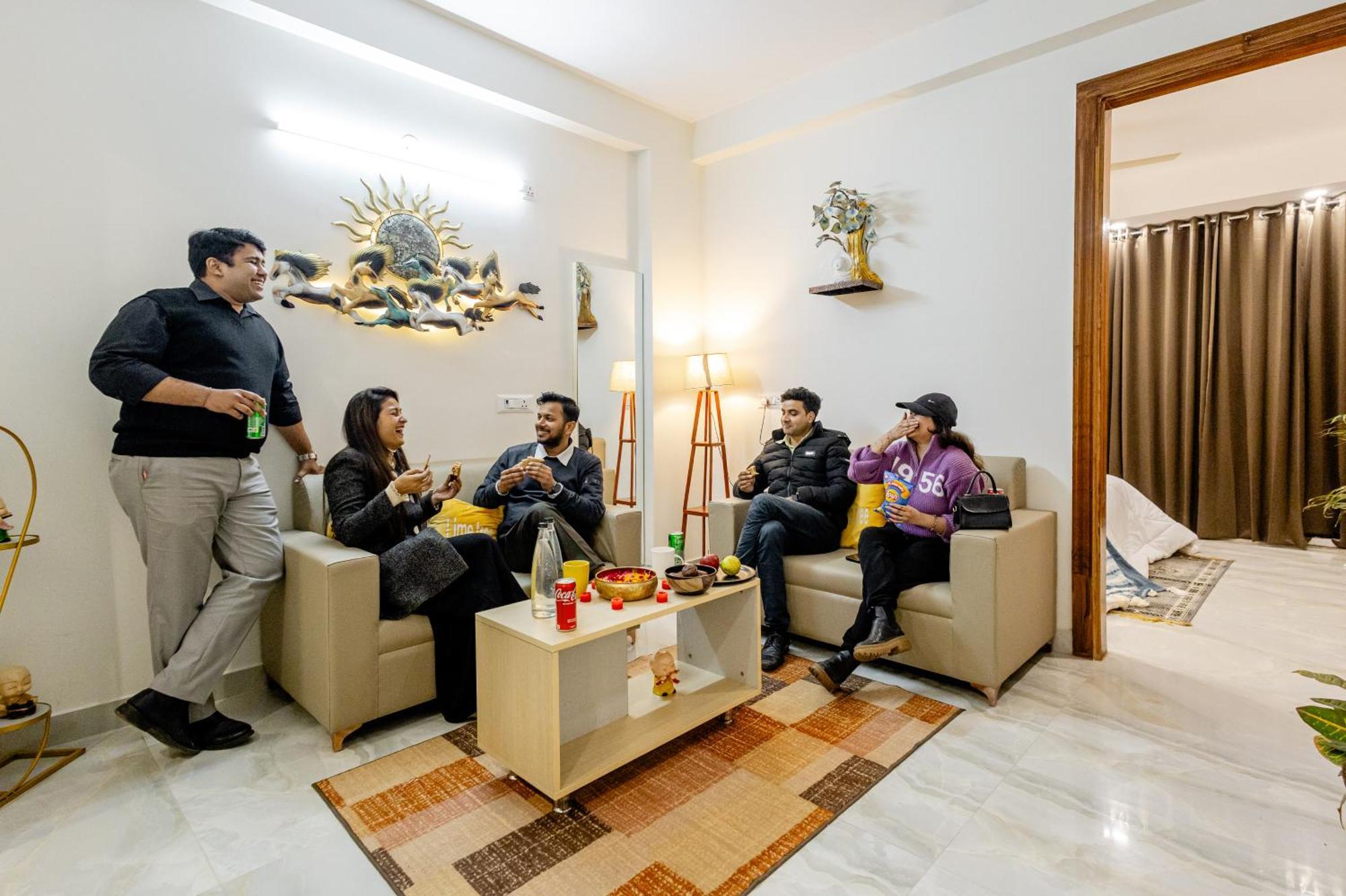 Lime Tree Service Apartment Golf Course Road, Gurgaon Buitenkant foto